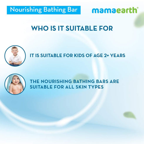 Mamaearth Fruit based Nourishing Clear Bathing Bar Baby Antibacterial Soap
